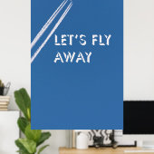 Lassend Fliege Poster (Heimbüro)