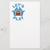 Lassend Fußballspiel Flyer (Hinten)