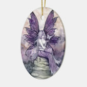 Lassend Go Fairy Art Keramik Ornament (Links)