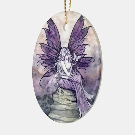 Lassend Go Fairy Art Keramik Ornament (Links)