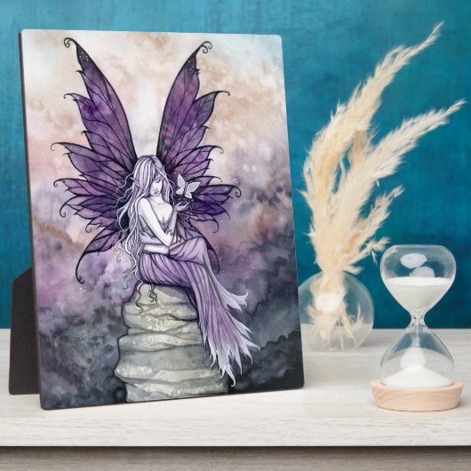 Lassend Go Fairy Art Self Stehend Picture Plaque Fotoplatte (Seite)