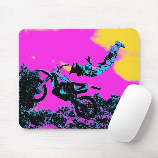 Lassend Go - Freestyle Motocross Stunt Mousepad (Mit Mouse)