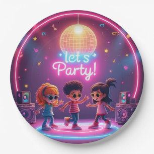 Lassend Party-Design Pappteller