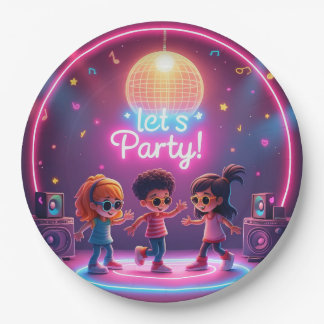 Lassend Party-Design Pappteller