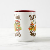 Lassend Rückgang in Liebe mit Lesen Tasse (Zentrum)