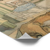 Lassend Schlafhunde belichten schwedische Wasserfa Poster (Ecke)