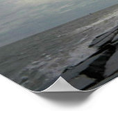 lassend Surfen Poster (Ecke)