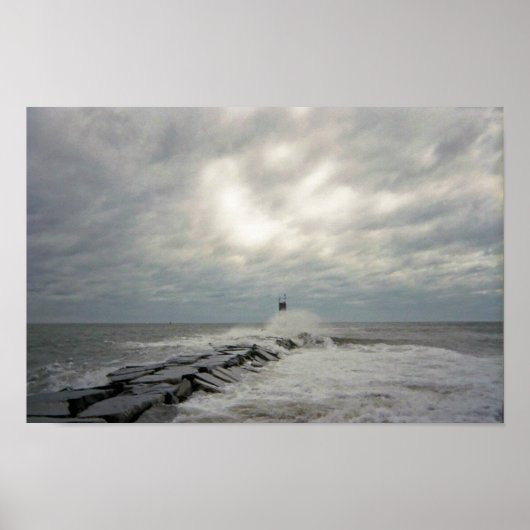 lassend Surfen Poster (Vorne)