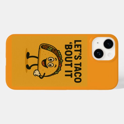 Lassend Taco "Bout It Case-Mate iPhone Hülle (Rückseite (Horizontal))