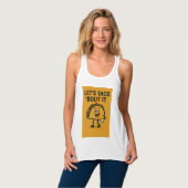 Lassend Taco "Bout It Tank Top (Vorderseite Vollansicht)
