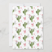 Lassend Taco "Bout Liebe Engagement Party Einladung (Rückseite)