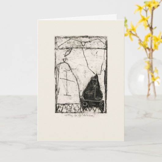 Lassend Täuschung Karte (Gelbe Blume)