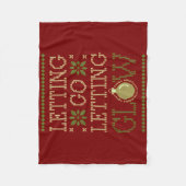 Lassend Urlaub Lassend Urlaub Fleecedecke (Vorderseite)