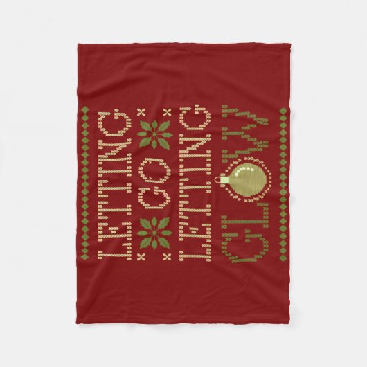 Lassend Urlaub Lassend Urlaub Fleecedecke (Vorderseite)