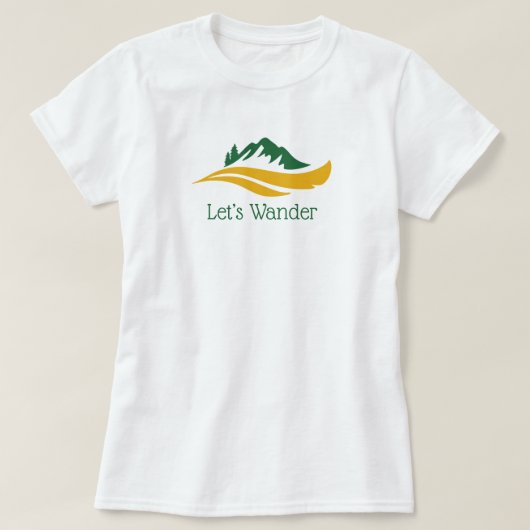 Lassend Wander-T - Shirt (Design vorne)