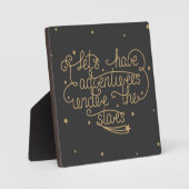 Lassenden haben Abenteuer Fotoplatte (Vorderseite)