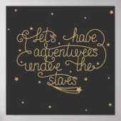 Lassenden haben Abenteuer Poster (Vorne)