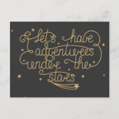 Lassenden haben Abenteuer Postkarte (Vorderseite)