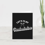 Lasse's Play Dminton Karte (Vorderseite)