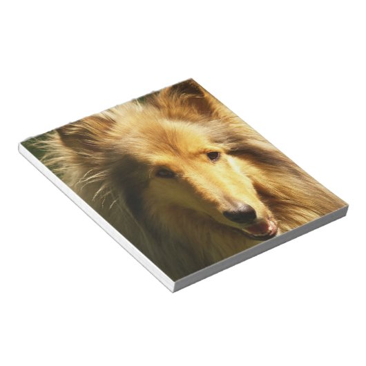 Lassie Collie Notepad Notizblock (angewinkelt)