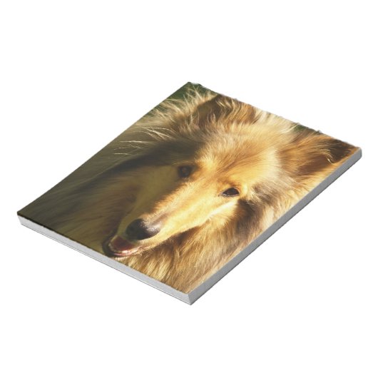 Lassie Collie Notepad Notizblock (Rotiert)