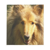 Lassie Collie Notepad Notizblock (Vorderseite)