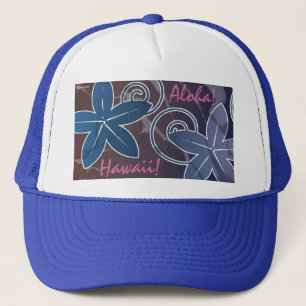 Lässig Aloha Hawaiian Truckers Hat Truckerkappe