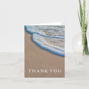 Lässig Beach Wedding Vielen Dank Dankeskarte