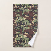 Lässig Brown Camou Badhandtuch Set (Handtuch)