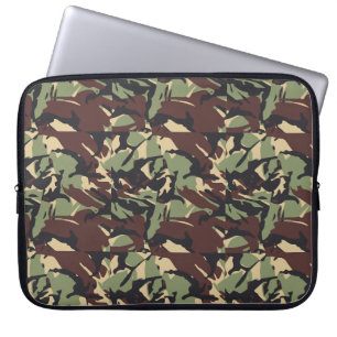 Lässig Brown Camou Laptopschutzhülle