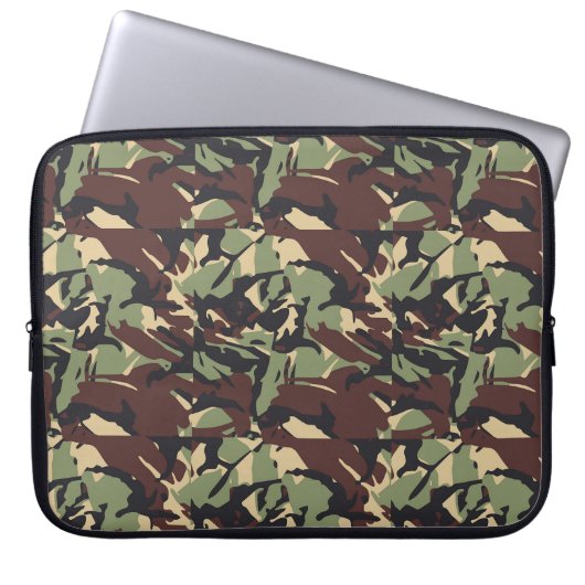Lässig Brown Camou Laptopschutzhülle (Vorderseite)