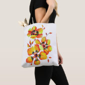 Lässig Chic Elegante TropicalBlumen Tasche (Von Nahem)