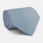 Lässig Friday Denim Neck Tie Krawatte (Gerollt)