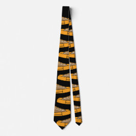 Lässig Gelbe Sneakers Black Unisex Neck Tie Krawatte