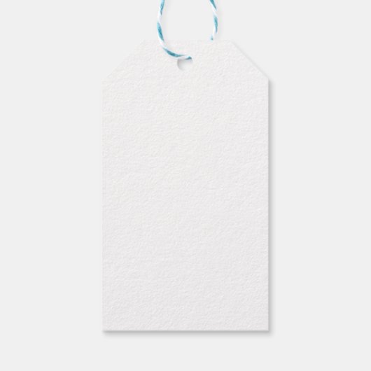 Lässig-modern Das perfekte Blend-Script Geschenkanhänger (Rückseite)