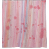 Lässig rosa Farbe Duschvorhang (Vorderseite)