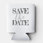 Lässig Urban Scribble | Graffiti Save the Date Dosenkühler (Rückseite)