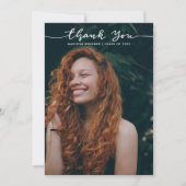 Lässig Vielen Dank, dass Sie das Foto für einen Sc Dankeskarte (Vorderseite)