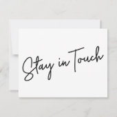 Lässige Änderung ist eine gute Ankündigung der neu (Rückseite)