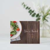 Lässige Aufforderung Einladung (Stehend Vorderseite)