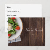 Lässige Aufforderung Einladung (Vorne/Hinten)