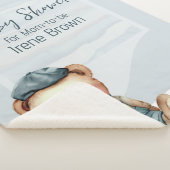 Lässige Babydusche Sherpadecke (3/4)