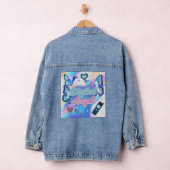 Lässige blaue Jeansjacke für Frauen (Hangar)