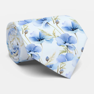 Lässige Büro-Wildblumen-Boho-Halskrawatte Krawatte