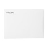 LÄSSIGE CHIC HANDWRITING STYLE WEDING EINLADUNG (Vorderseite)