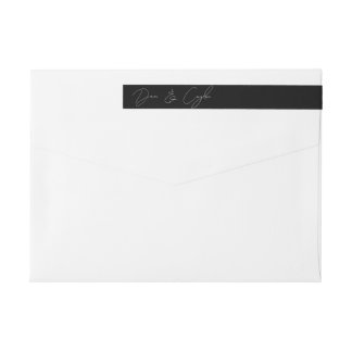 LÄSSIGE CHIC HANDWRITING STYLE WEDING EINLADUNG