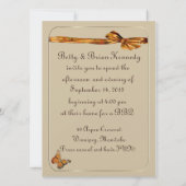 Lässige Einladungen zum 25. Jahrestag (Rückseite)