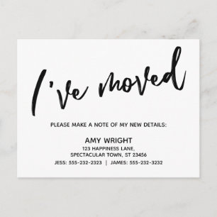 Lässige Handschrift Einfach habe ich Typografie ve Postkarte