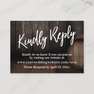 Lässige Handschrift mit freundlicher Antwort auf H Begleitkarte