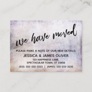 Lässige Handschrift Wir haben die Hübsche Grunge-K Visitenkarte